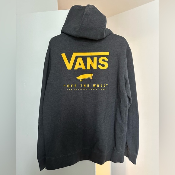 Vans hoodie with yellow print - Men’s M - Picture 2 of 4